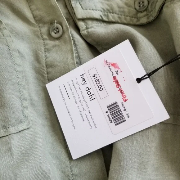 New Bella Dahl Patch‎ Pocket Shirt Dress - Picture 9 of 9